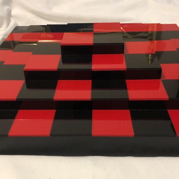 One of a Kind 3D Acrylic Chess Set - Picture 2 of 6
